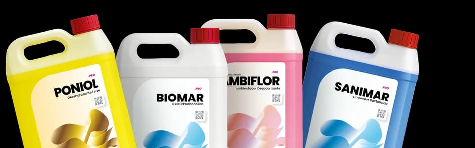 Línea de higiene Rogemar: PONIOL, BIOMAR, AMBIFLOR y SANIMAR